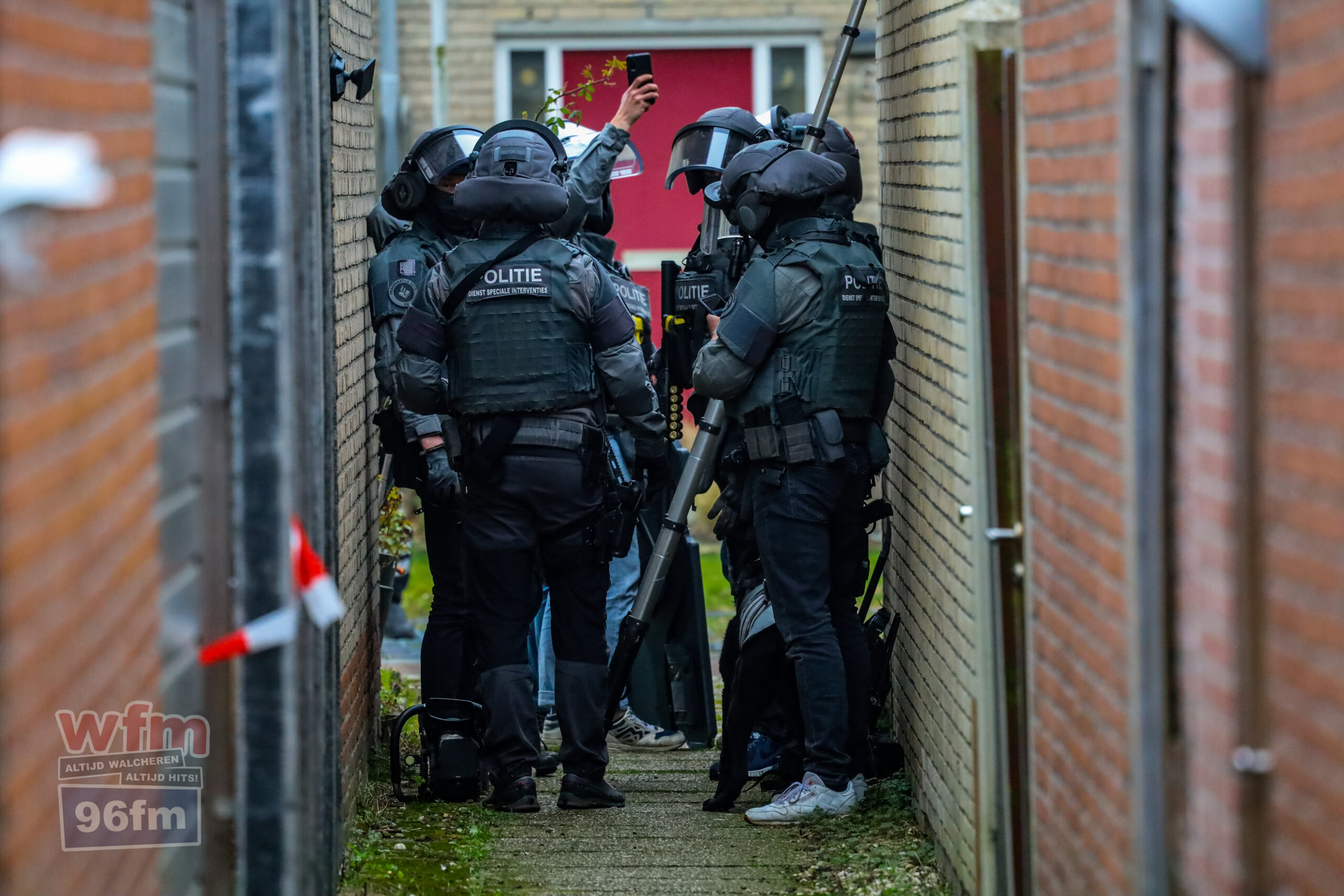 Verwarde man opgepakt door arrestatieteam in woning Middelburg