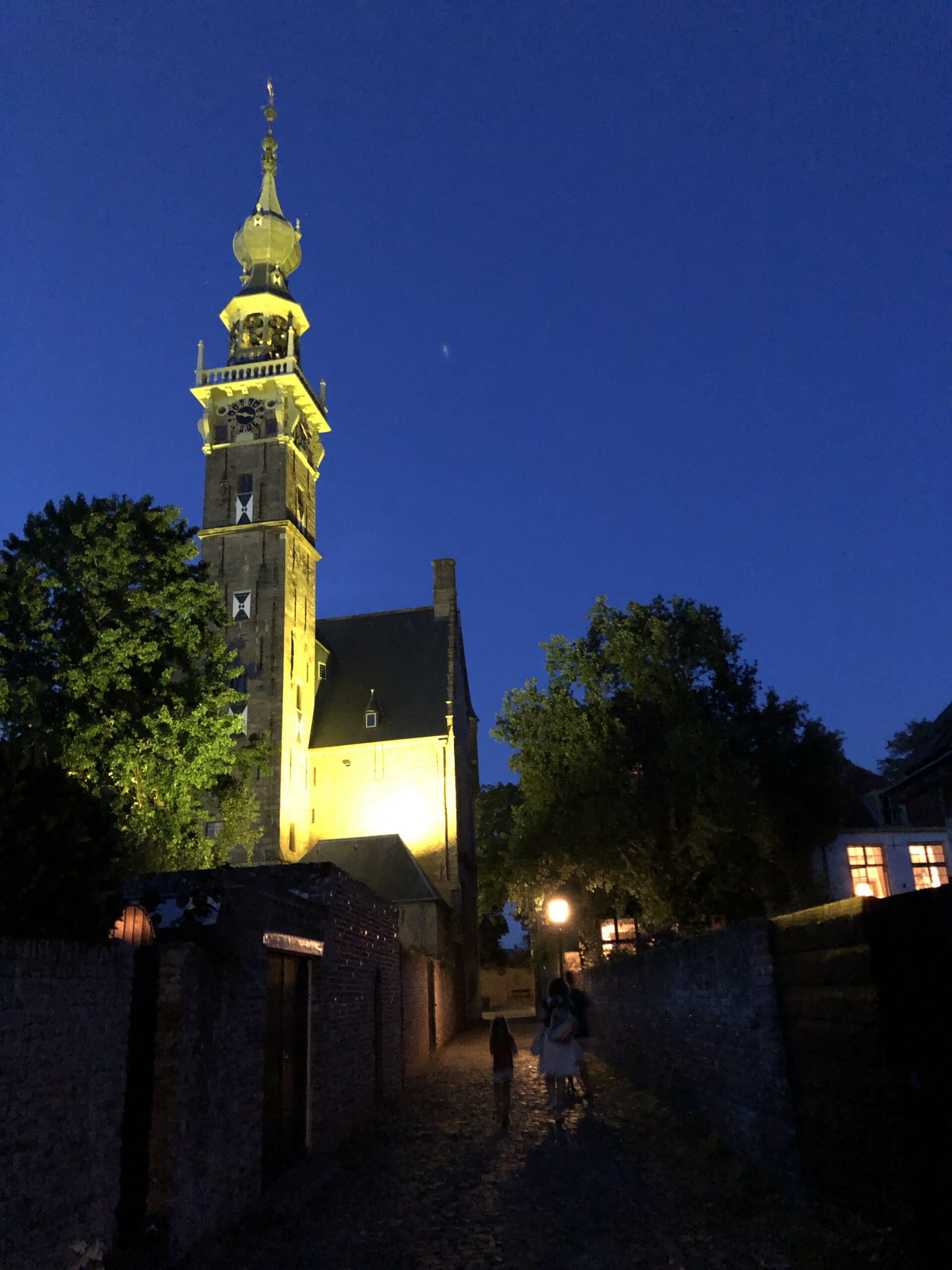 Traditionele kerstnachtbespeling op het carillon van Veere