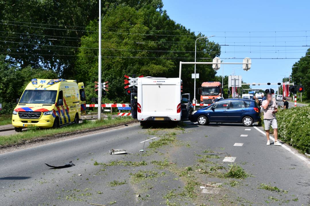 Verkeersongeluk bij spoorwegovergang Vlissingen