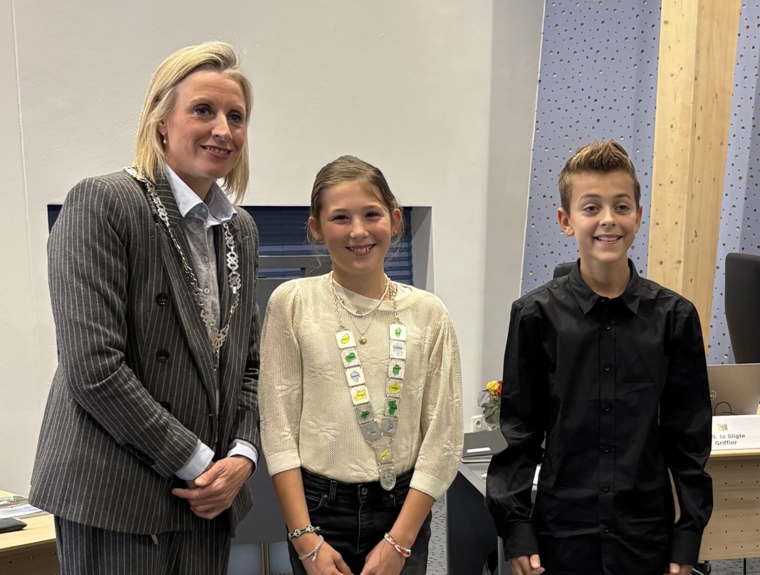 Kinderburgemeester Veere gaat over de gemeentegrens