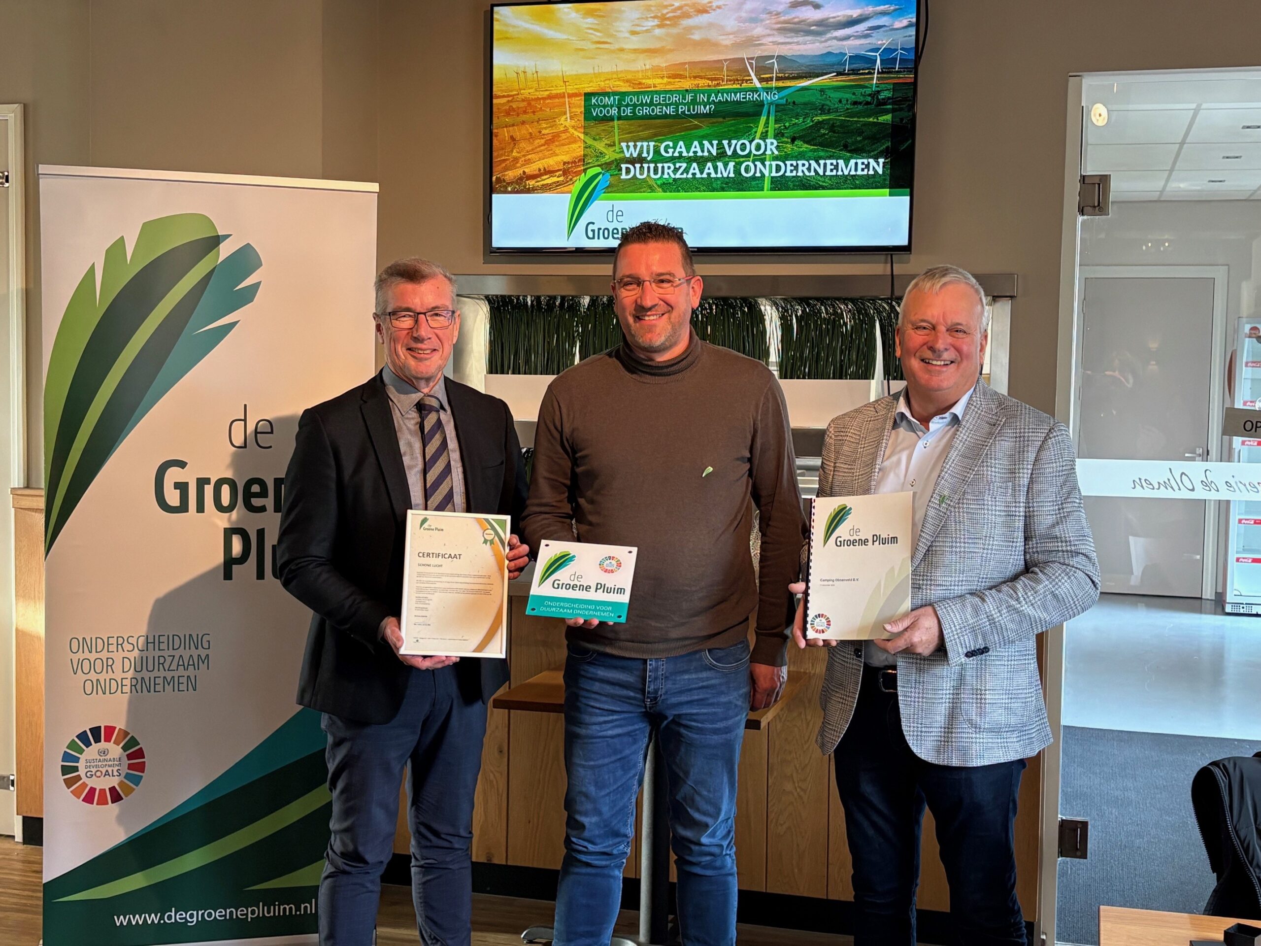 Groene Pluim voor camping Serooskerke; “bewijs dat recreatie en duurzaamheid prima samengaan”