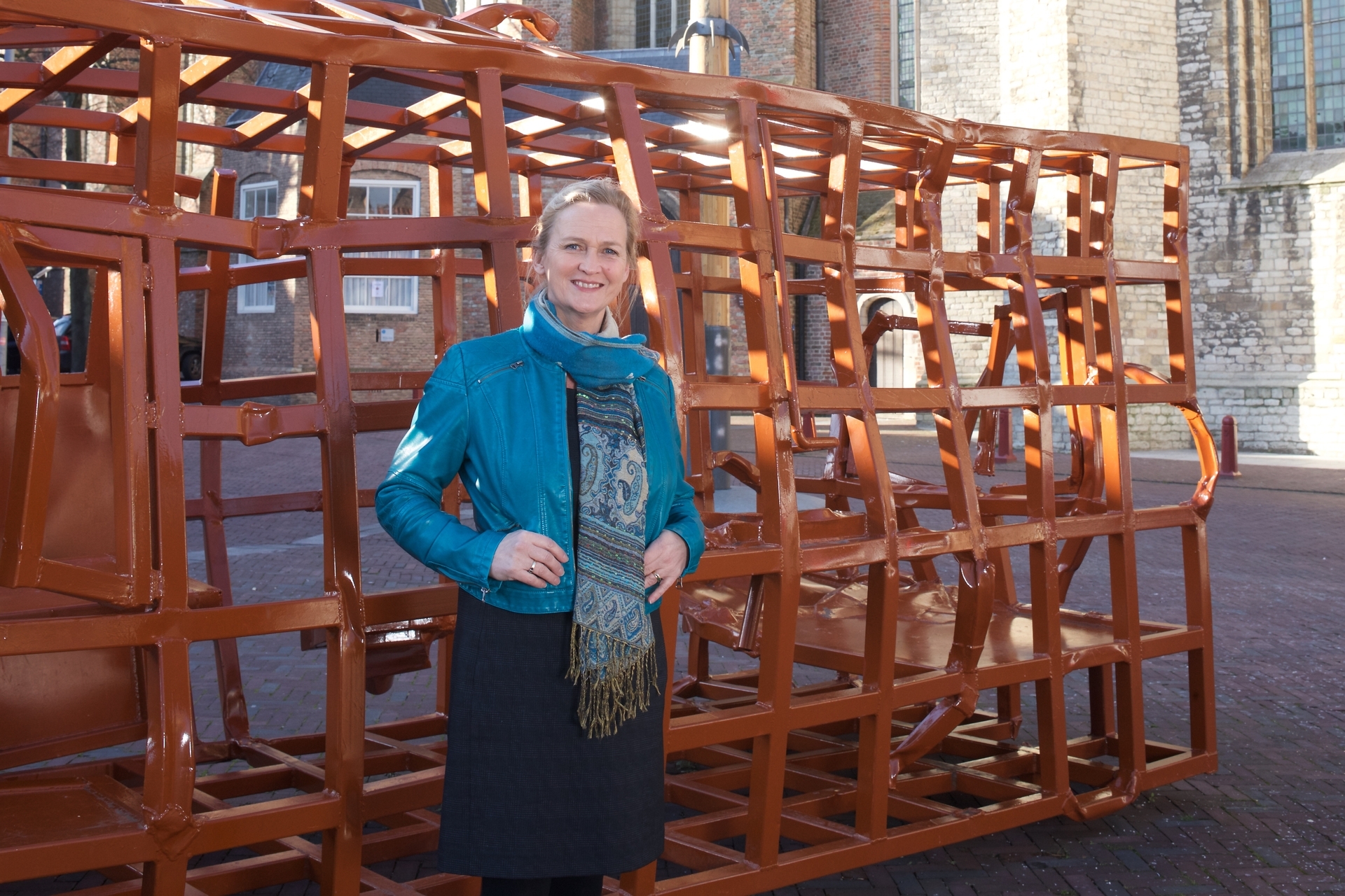 Kathrin Ginsberg stopt na 24 jaar bij CBK Zeeland: “Kunst verbindt en maakt ‘t onmogelijke mogelijk”