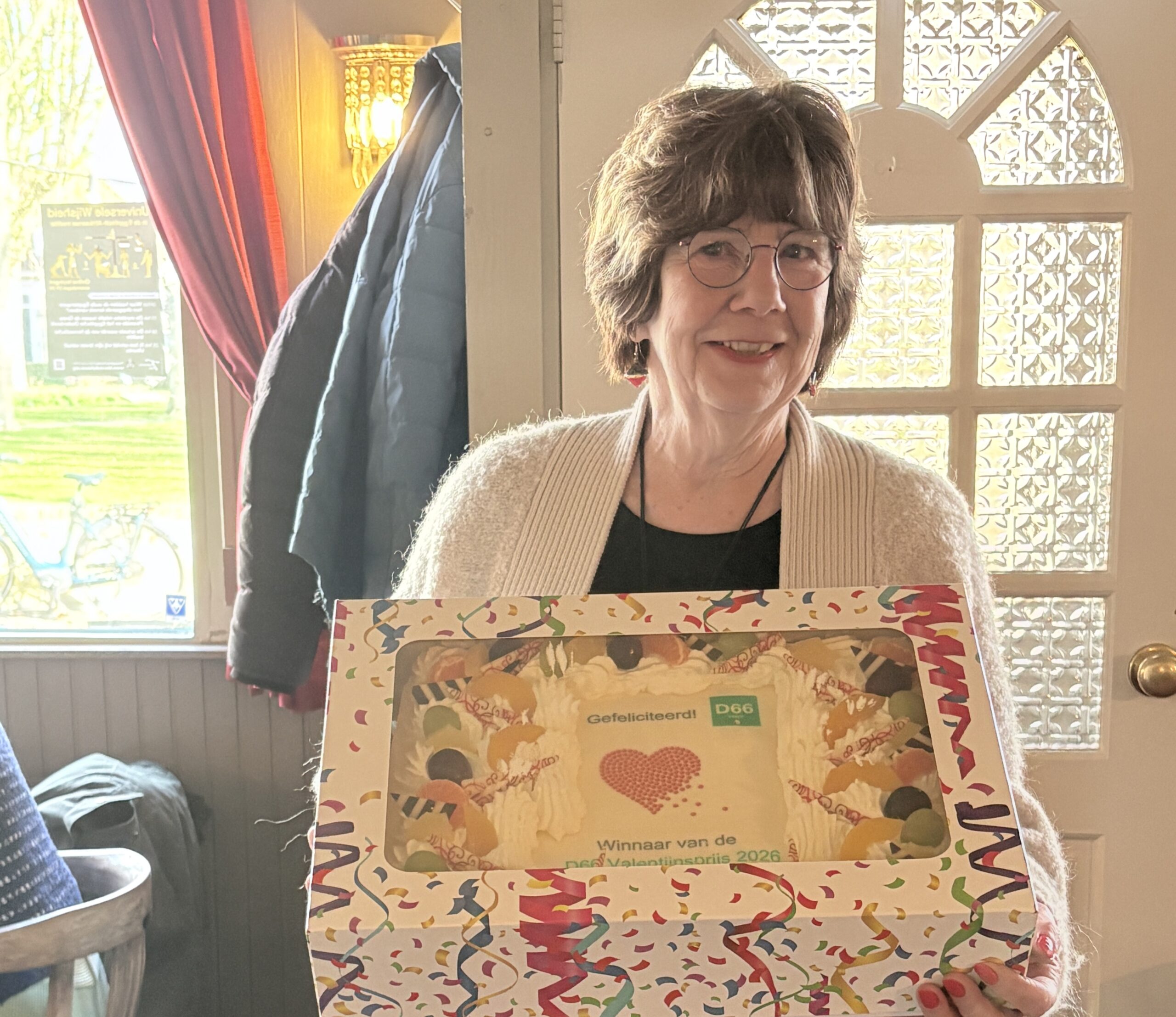 Els Breel wint D66 Veere Valentijnsprijs