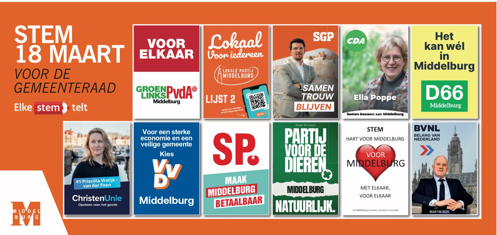 Markt Middelburg omgedoopt tot ‘politiek plein’