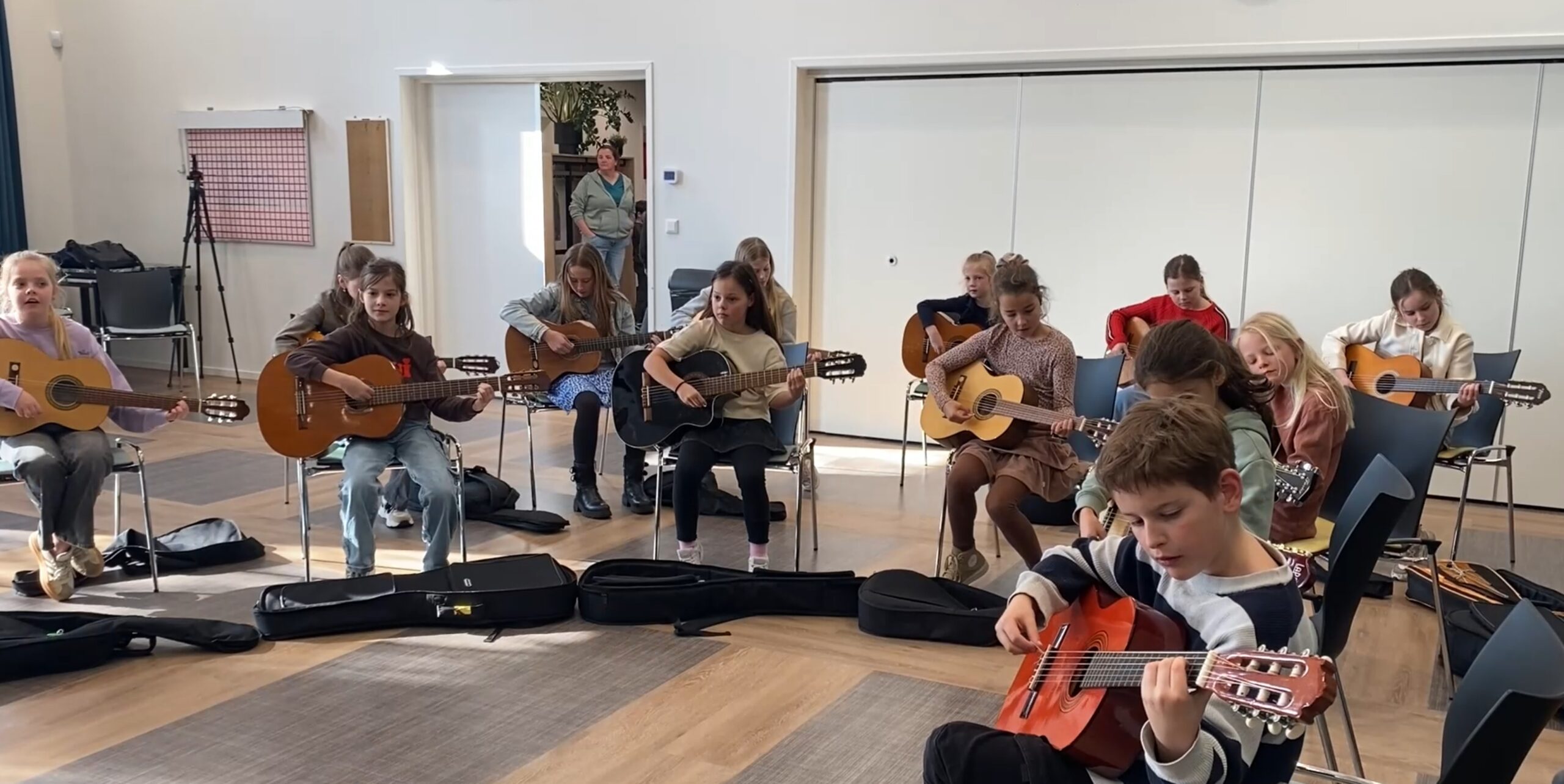 Kinderburgemeester Veere maakt muzikale vrienden