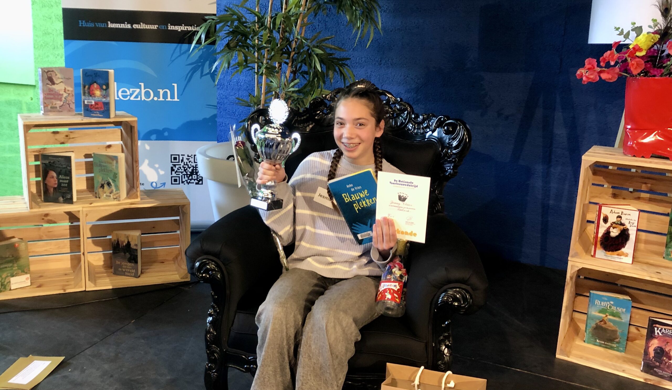 Jesmay Fliers Zeeuws voorleeskampioen