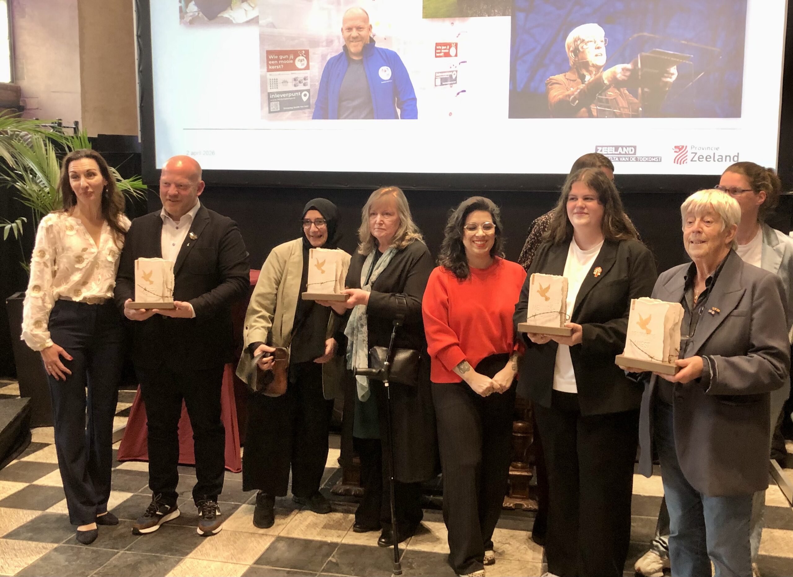 Lokale Four Freedoms Award voor motor achter Vredesweek