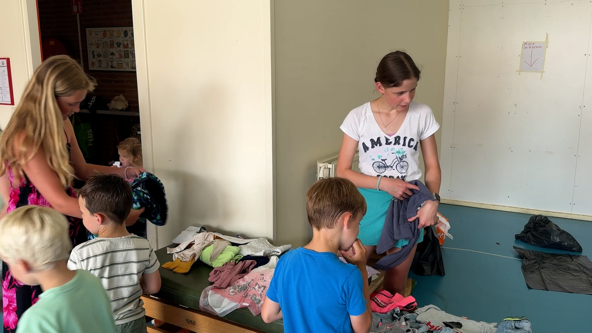 Textielkoorts bij Bergpadschool Grijpskerke