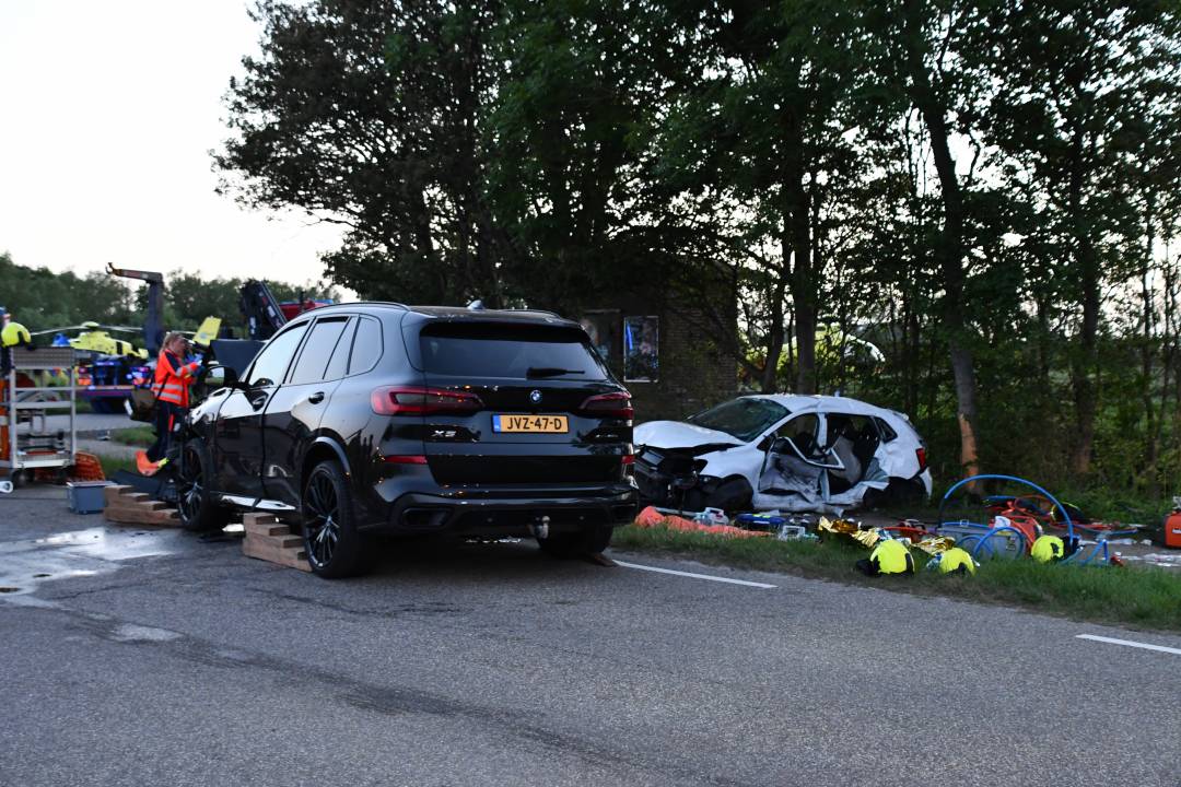 Vijf personen gewond bij ernstig ongeval Westkapelle