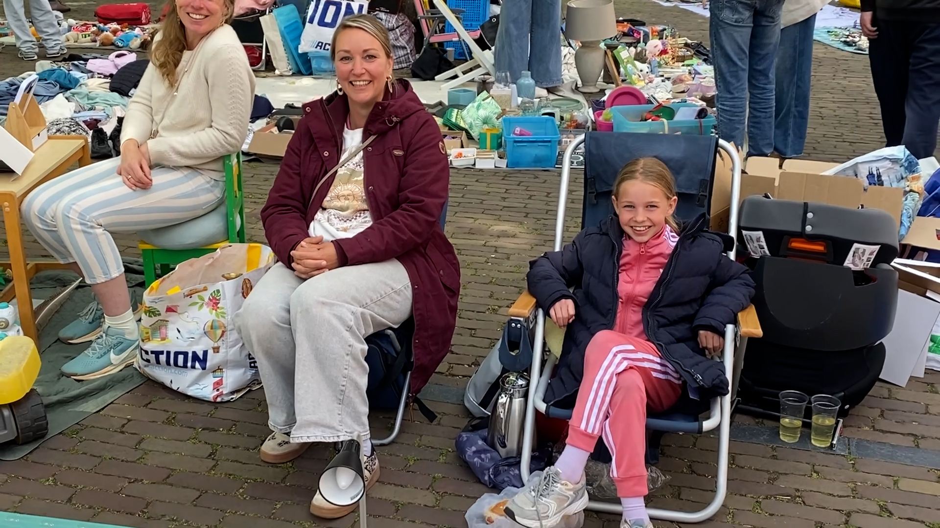Kleedjesmarkt Middelburg enorme trekpleister