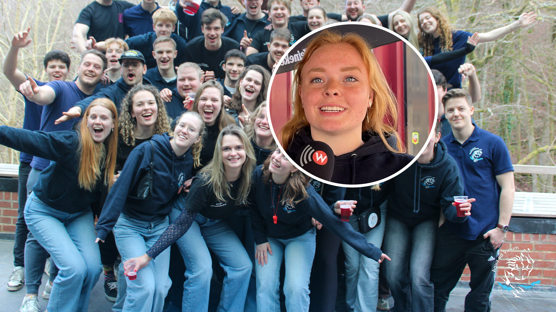 Studentenvereniging Aqua Ad Vinum bestaat 25 jaar