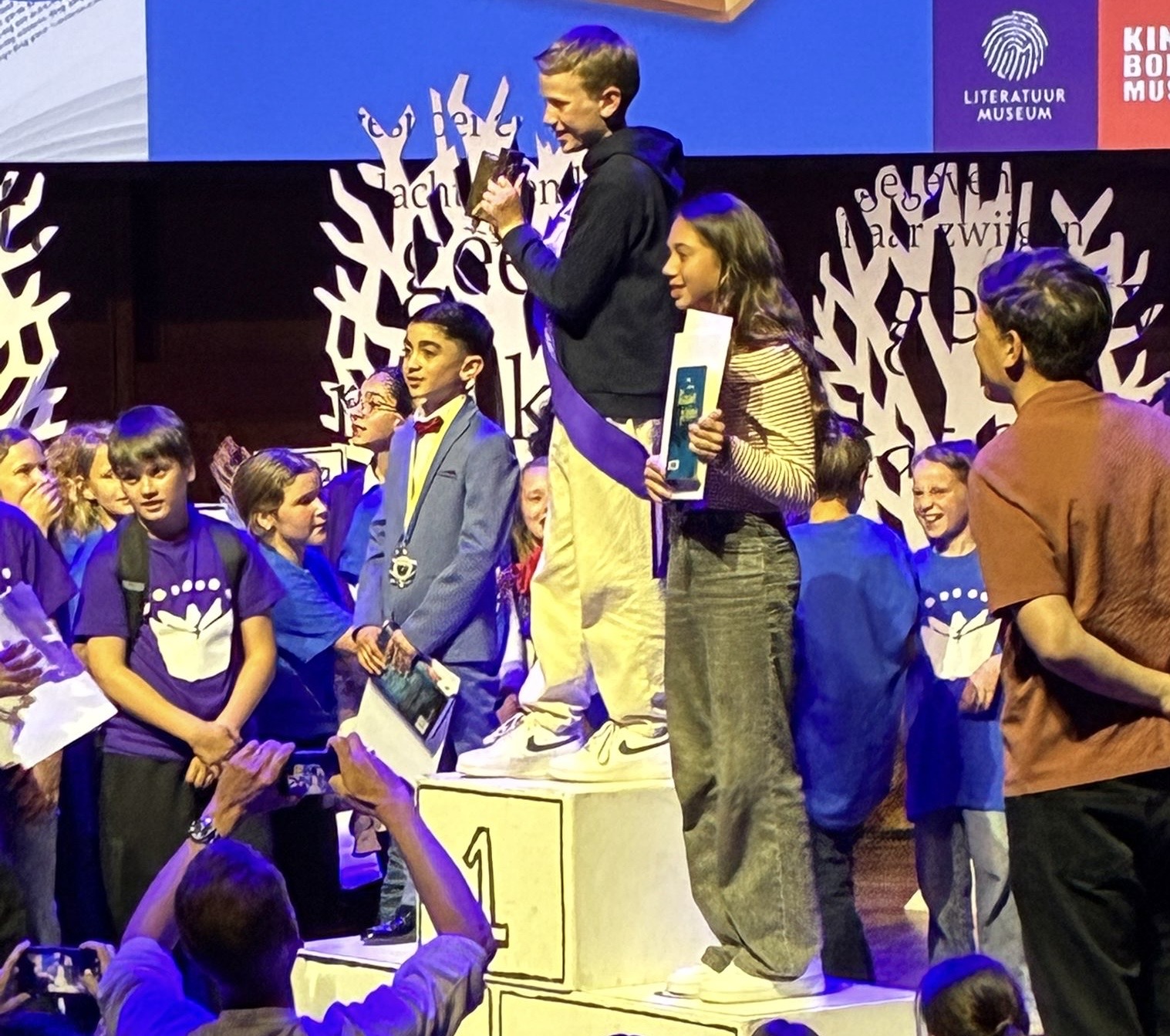 Jesmay Fliers (12) derde op nationaal voorleeskampioenschap