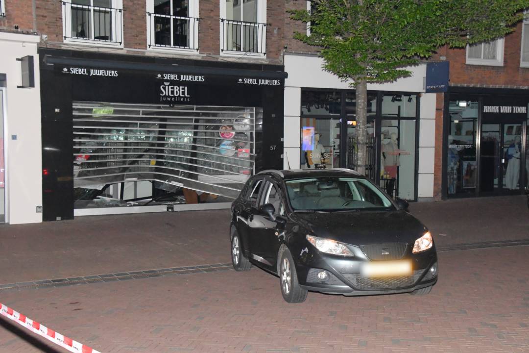 Opnieuw inbraak juwelier Middelburg