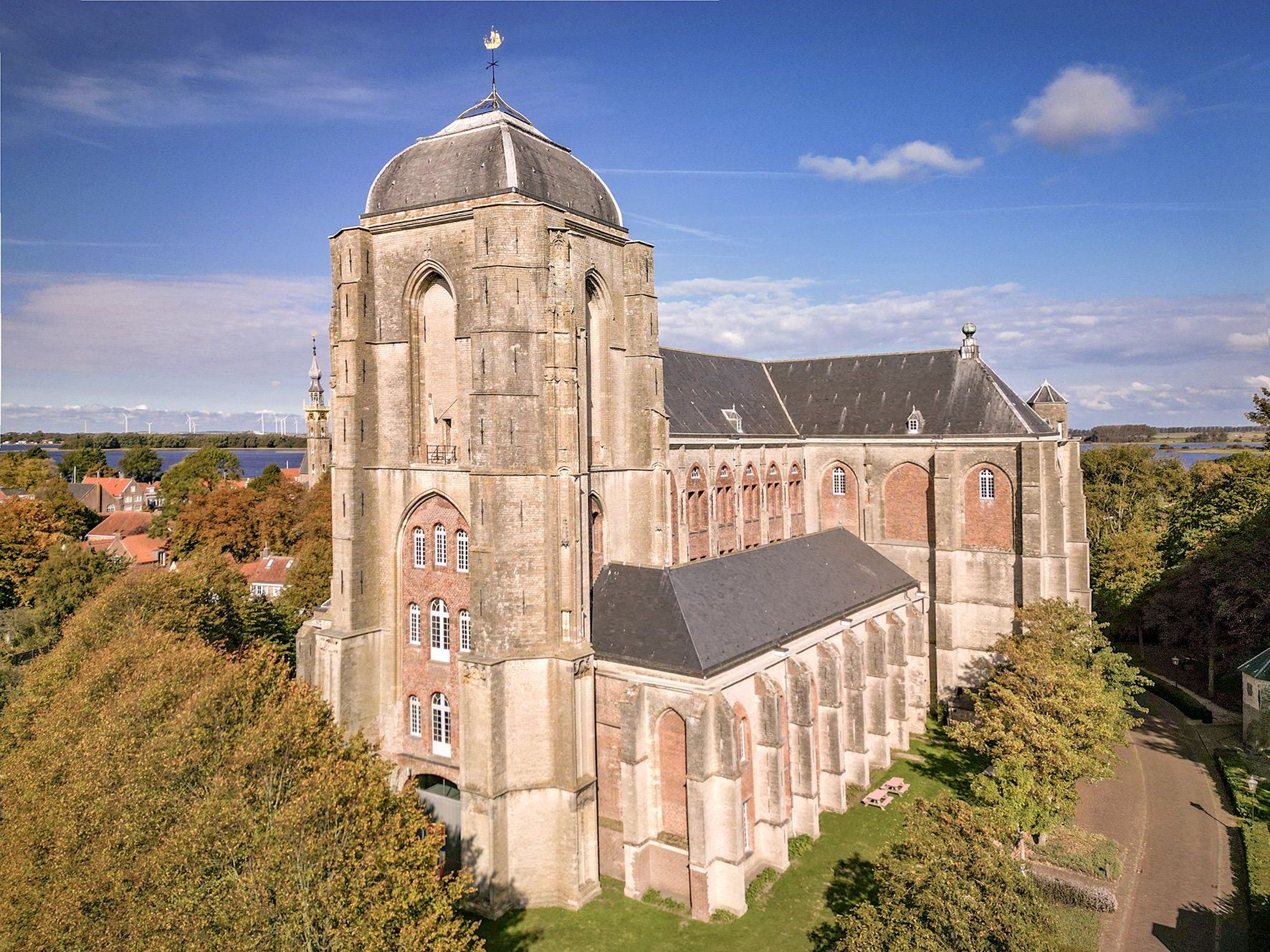 Maartje Korstanje is seizoensgast bij Grote Kerk Veere