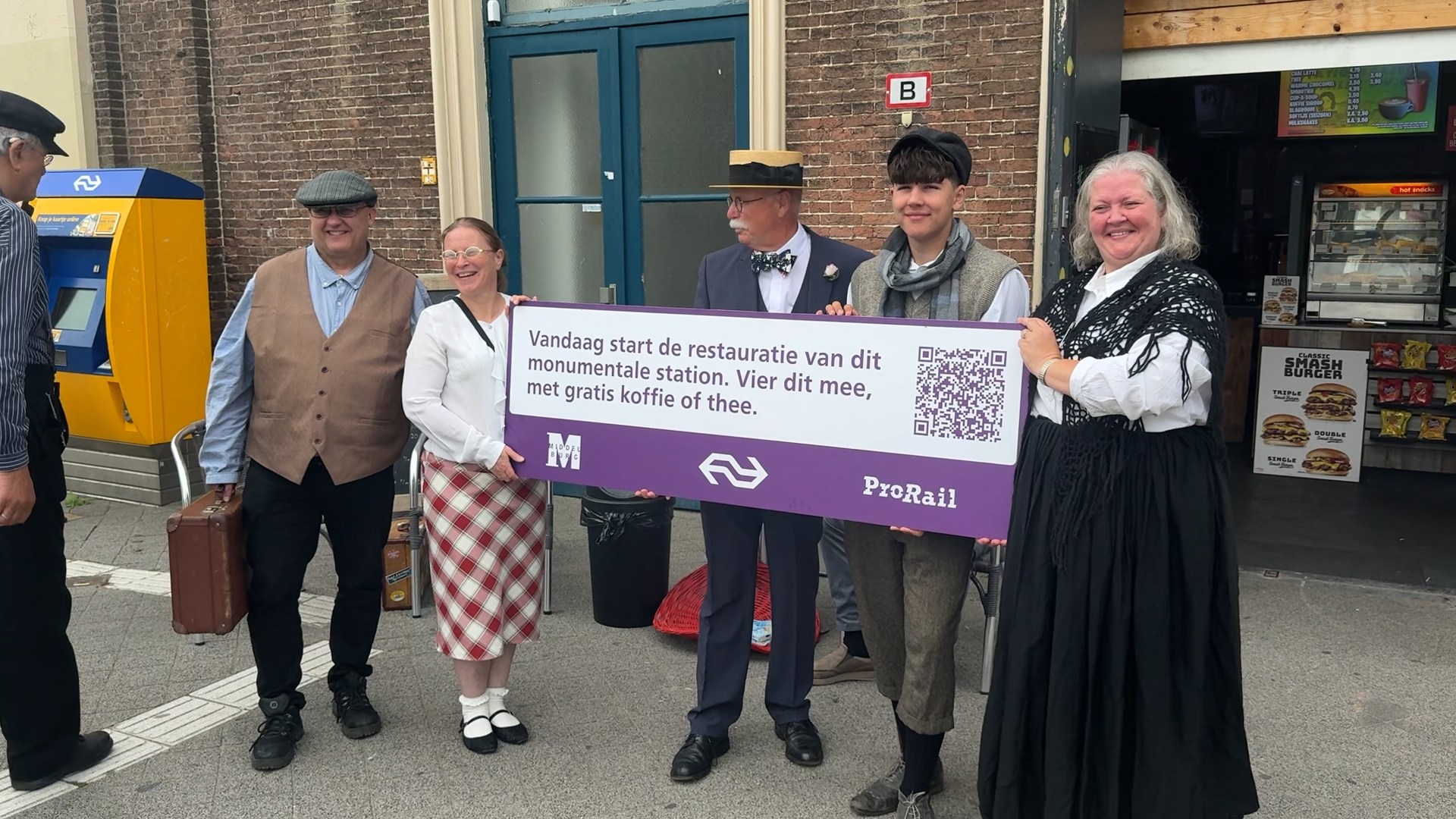 Restauratie station Middelburg eindelijk van start
