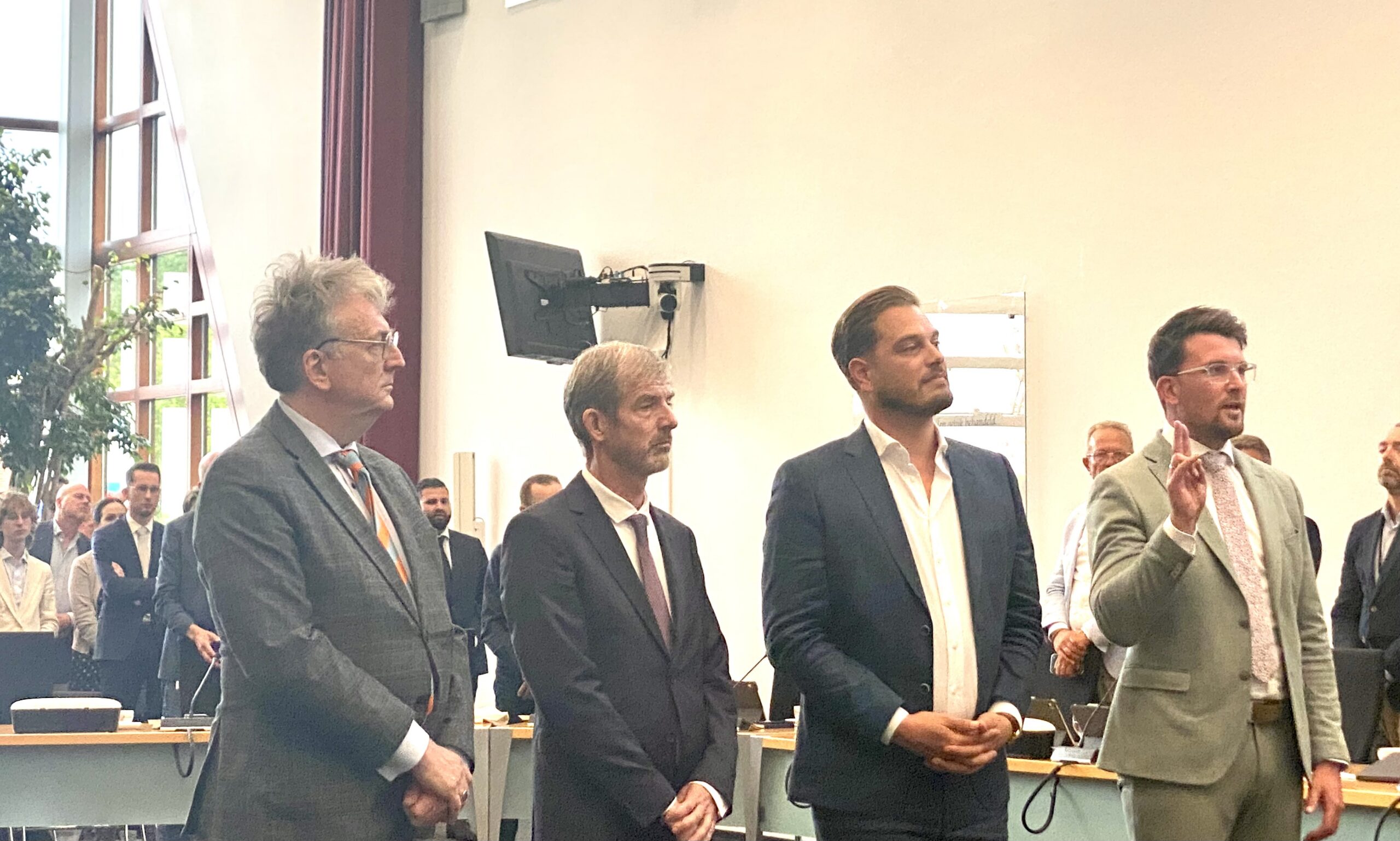 Wethouders Middelburg geïnstalleerd