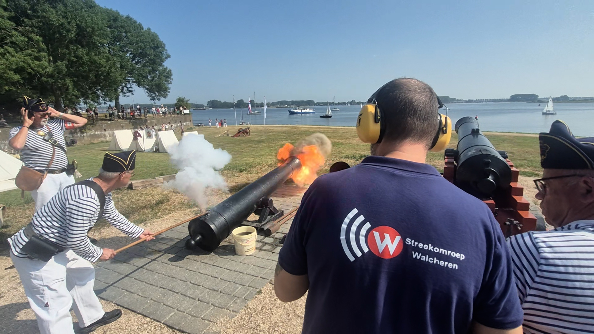 Spektakel tijdens Vestingdag in Veere