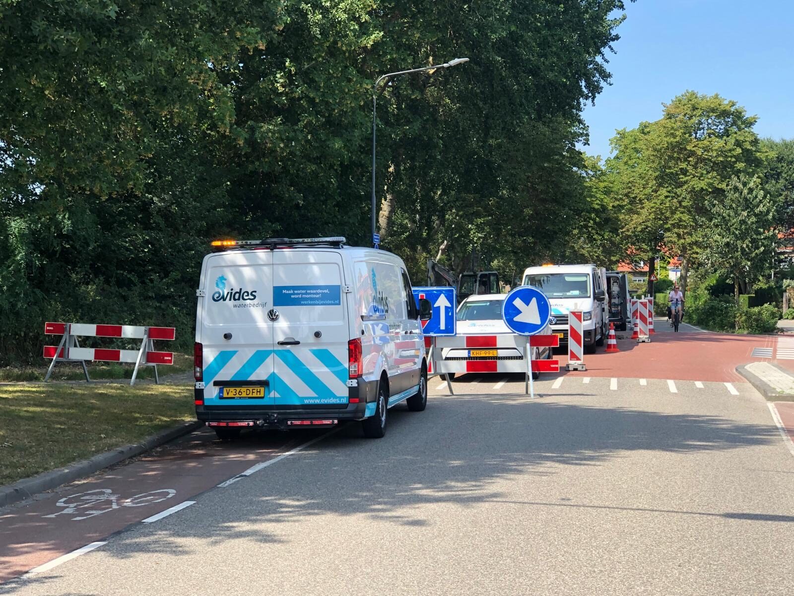 Waterleidingbreuk zorgt voor problemen in Vlissingen