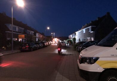 Brandweer blust brand in garageboxen Middelburg