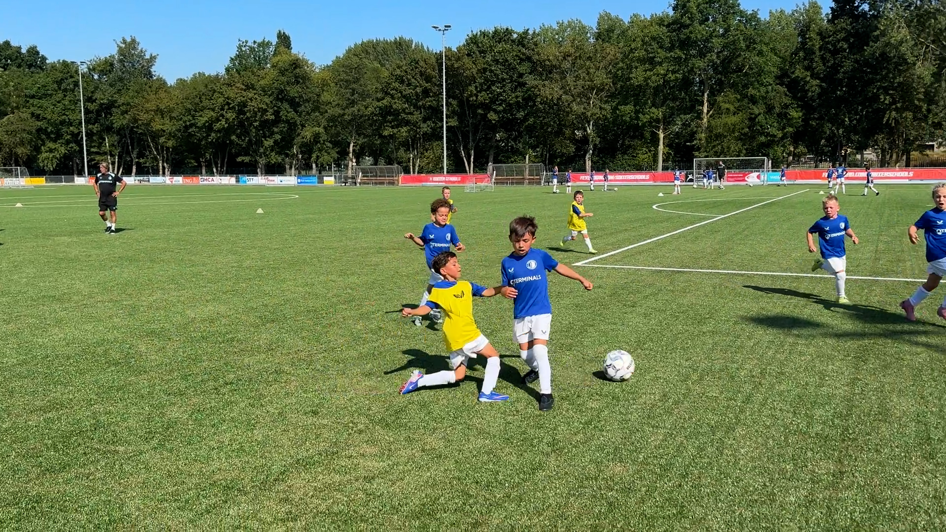 Feyenoord op bezoek in Vlissingen