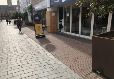 Winkels in Middelburg lijden schade door wateroverlast