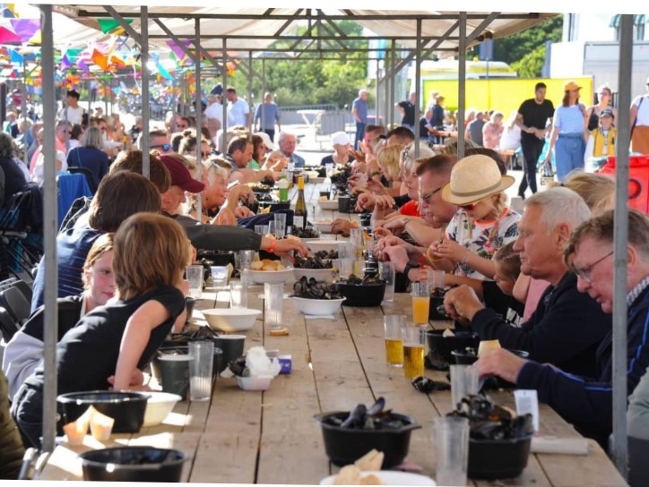 Mosselfeestje in Vlissingen