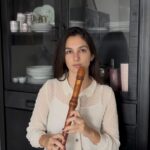 Foto Esra met blokfluit