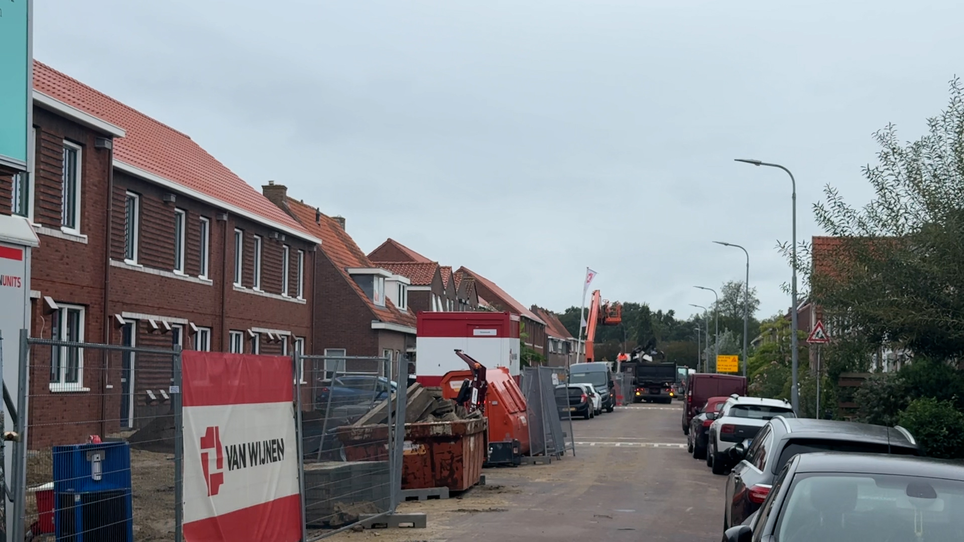 Prefab-woningen bij de Oosterscheldestraat