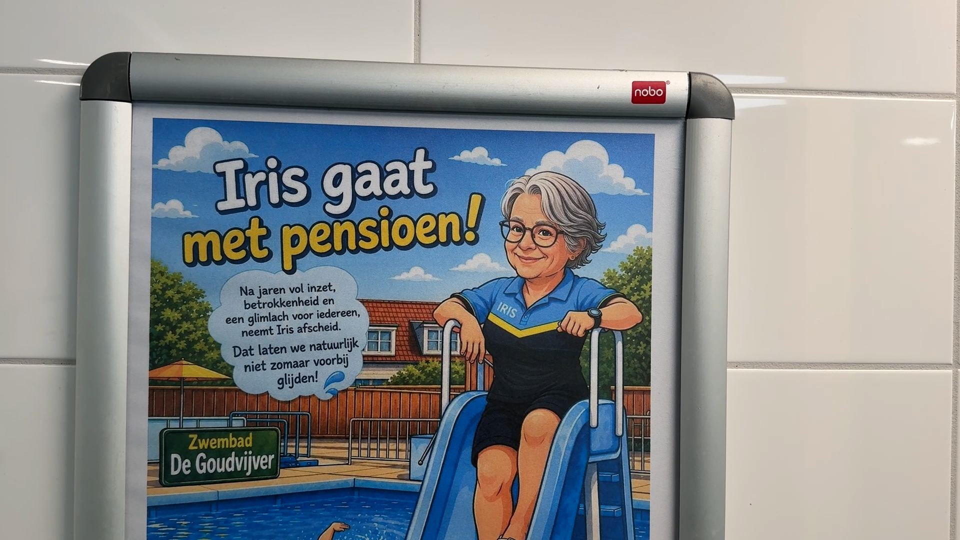 Laatste dag voor Iris bij Goudvijver