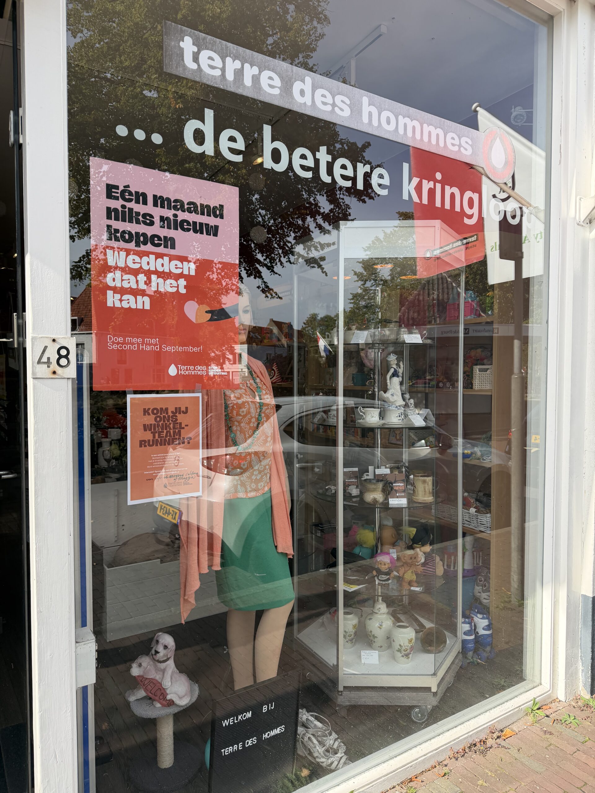 Terre des Hommes Middelburg roept op tot maand zonder nieuwe aankopen