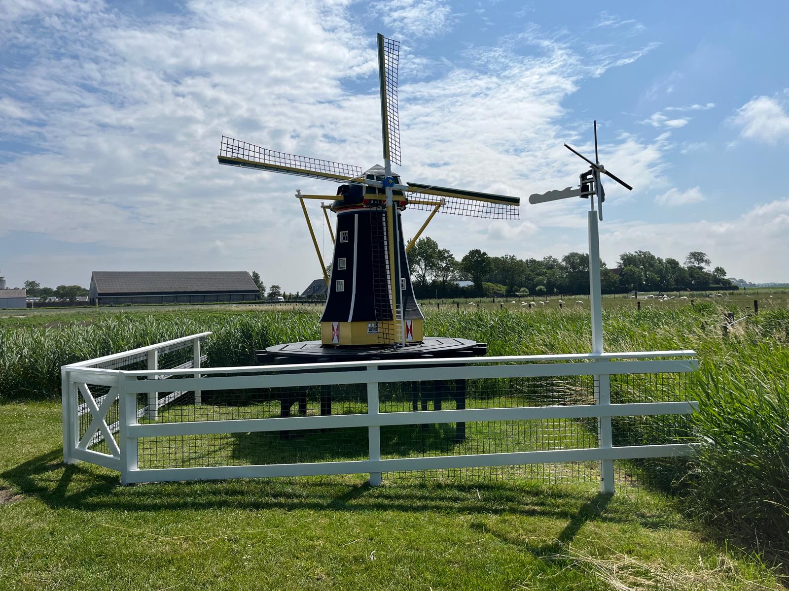 Speelmolen van Aagtekerke in oude luister hersteld