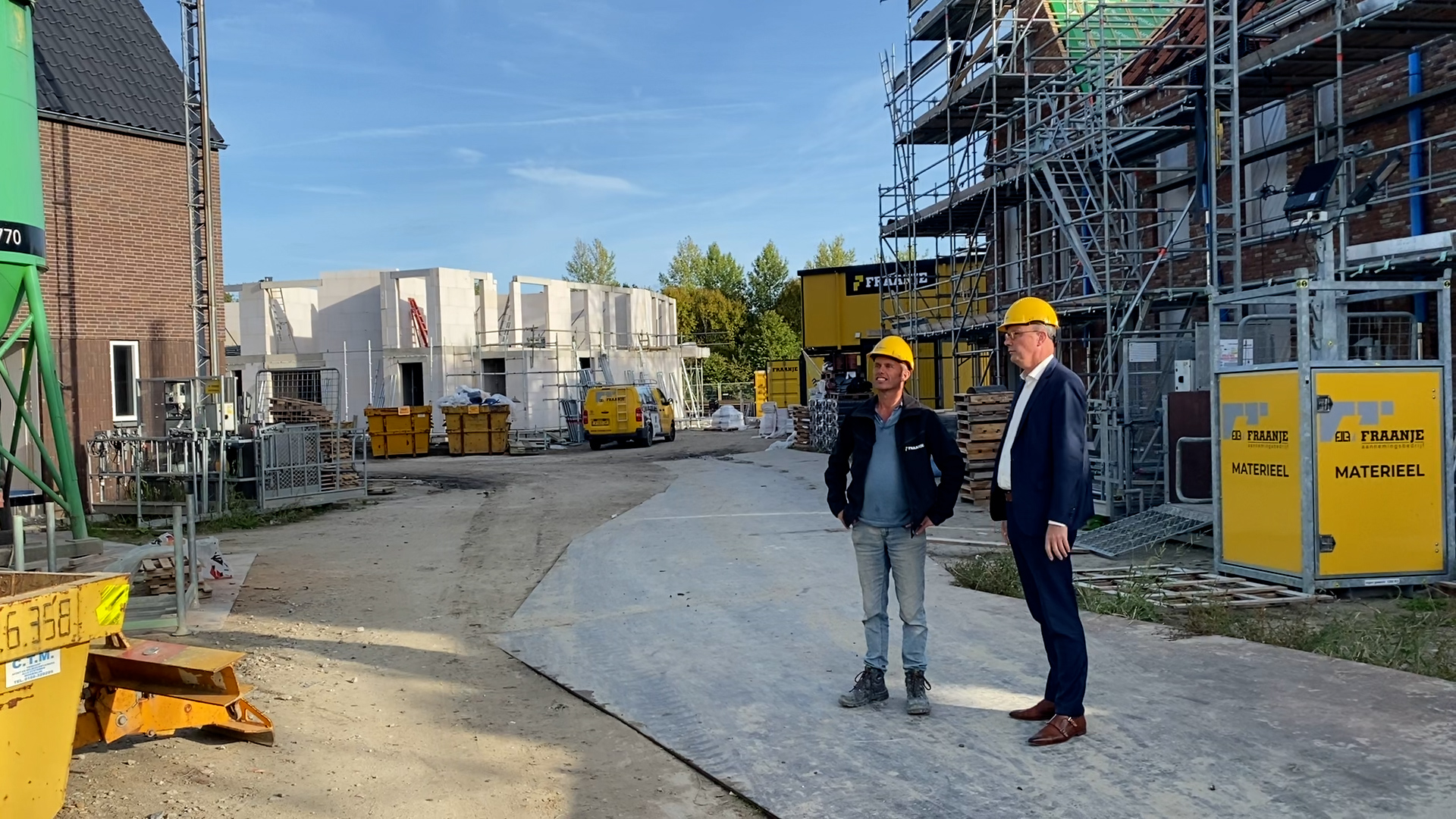 Nieuwe wijk Oostkapelle begint vorm te krijgen
