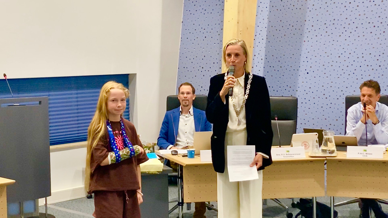 Veere heeft een nieuwe kinderburgemeester