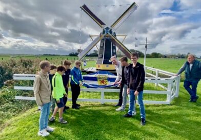 Unieke miniatuurmolen is weer als nieuw