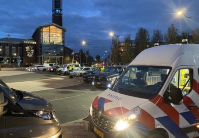 Grote politiecontrole Stadhuisplein Vlissingen