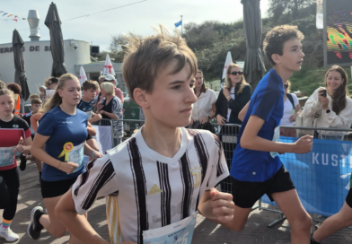 Kustmarathon in volle gang