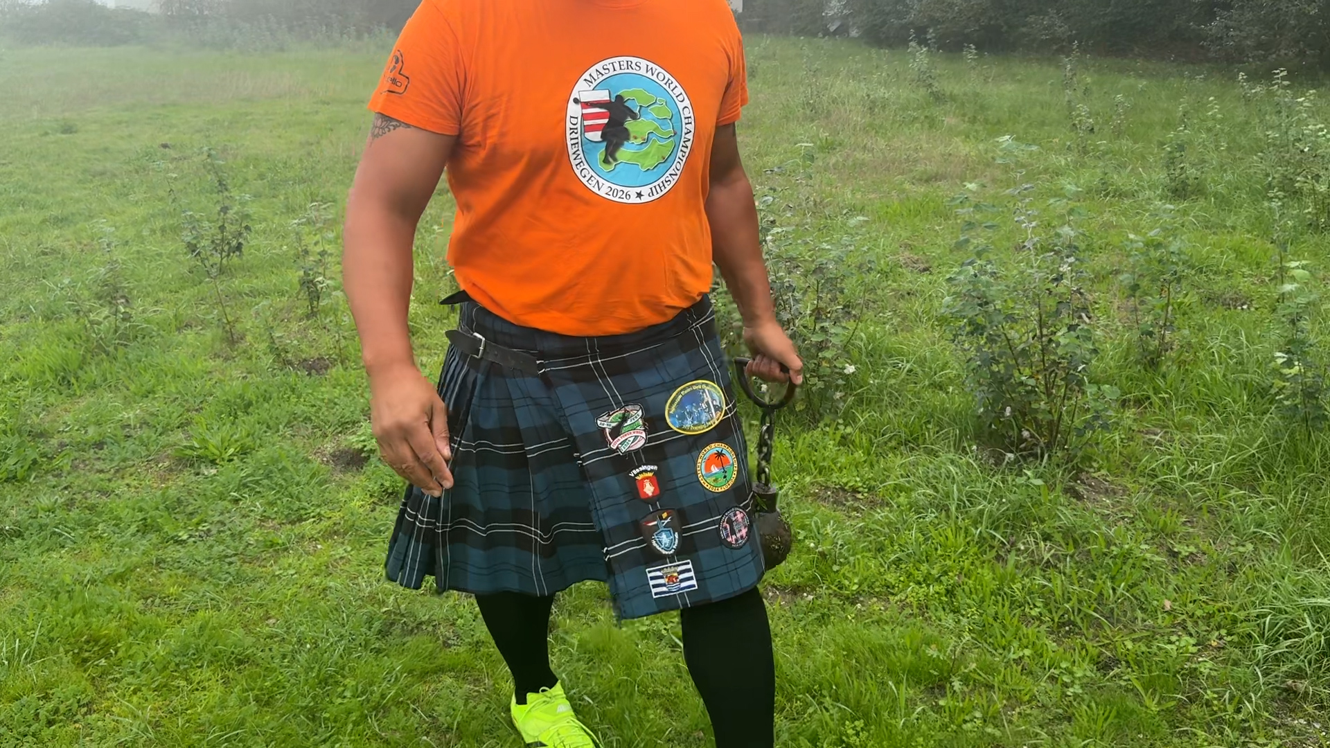 Vlissinger Kornelis Smit is wereldkampioen Highland Games