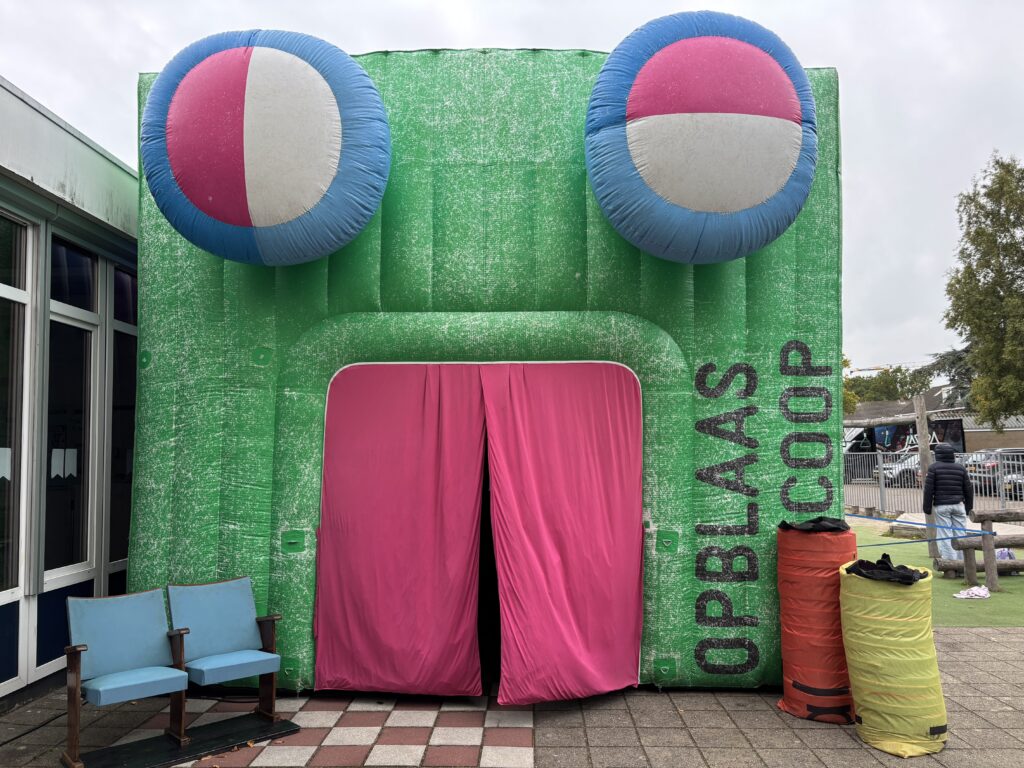 Foto opblaasbare bioscoop Cinekid
