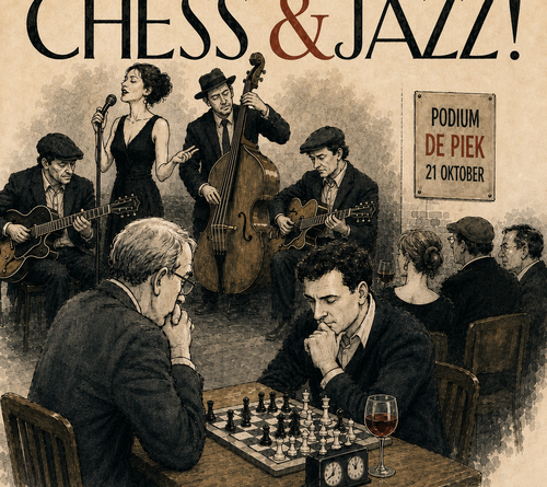 Schaakvereniging SKS viert 50-jarig jubileum met live jazz en schaken